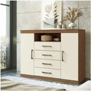 Cómoda 4 Cajones 2 Puertas MASTER