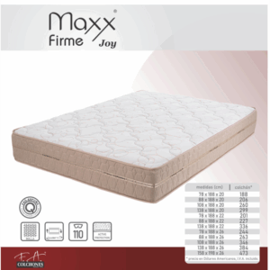 Colchón MAXX FIRME JOY 1 Plaza