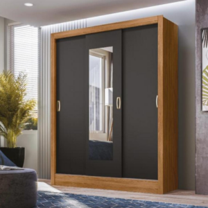 Ropero Bolivia FR/Gris + Espejo