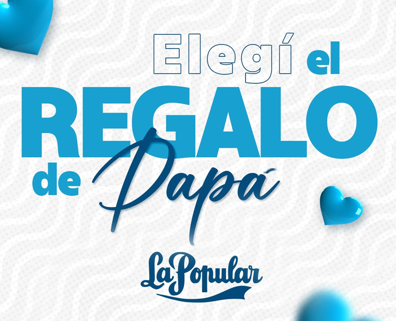En julio, elegí el regalo de papá