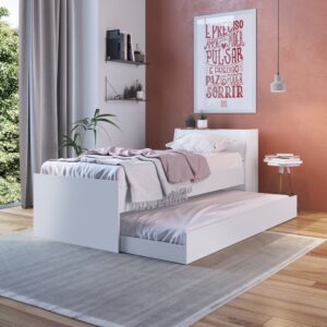 Cama marinera con estante