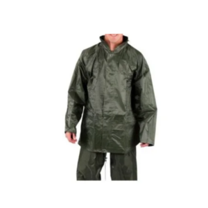 Equipo lluvia verde nylon/pvc